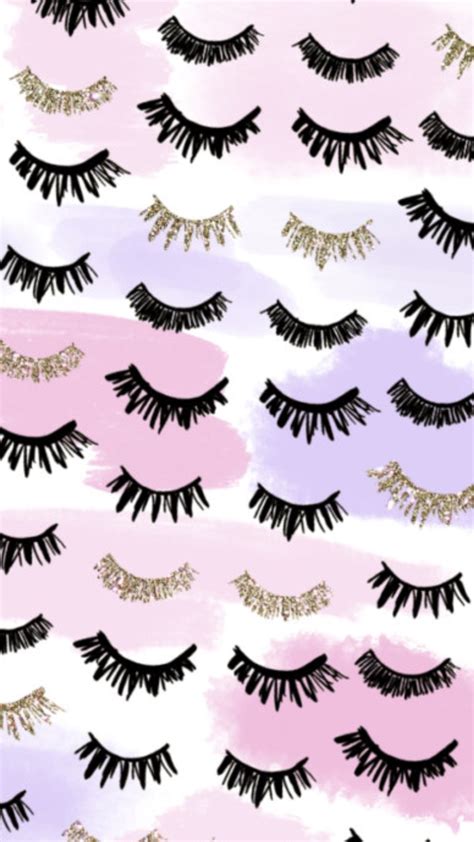 lashes wallpaper|cute lash background.